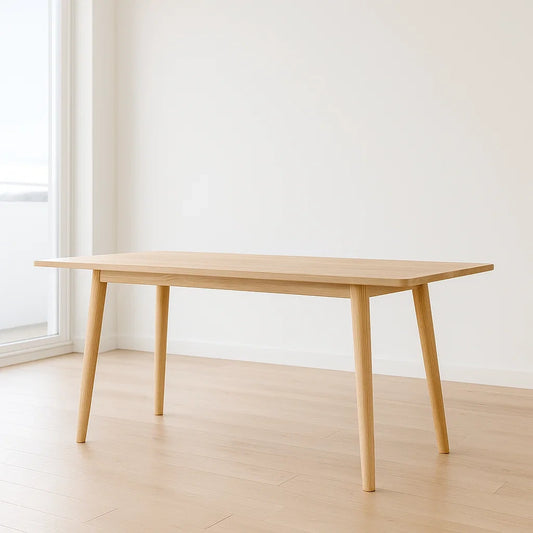 Tables à manger en bois de chêne 180x90x75 cm